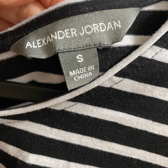 Alexander Jordan Black and white striped blouse. Size small. - Picture 3 of 3